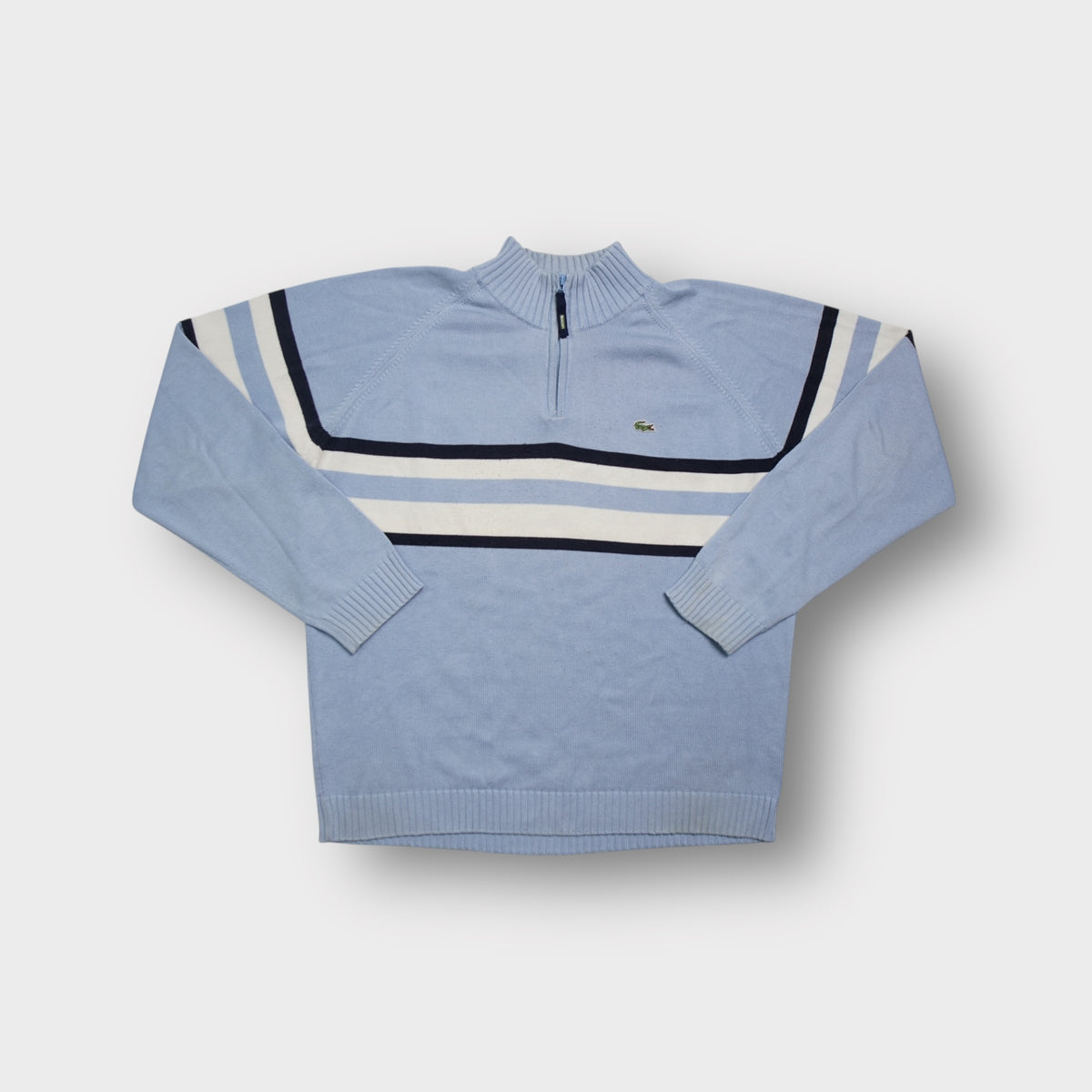 Vintage Lacoste Half-Zip Sweater | L