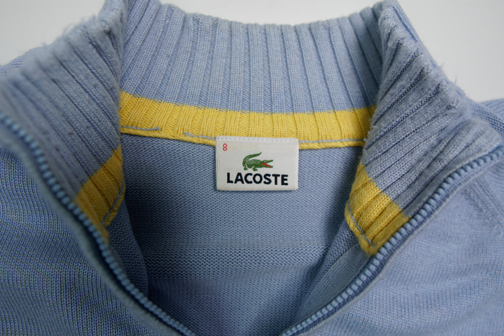 Vintage Lacoste Half-Zip Sweater | L