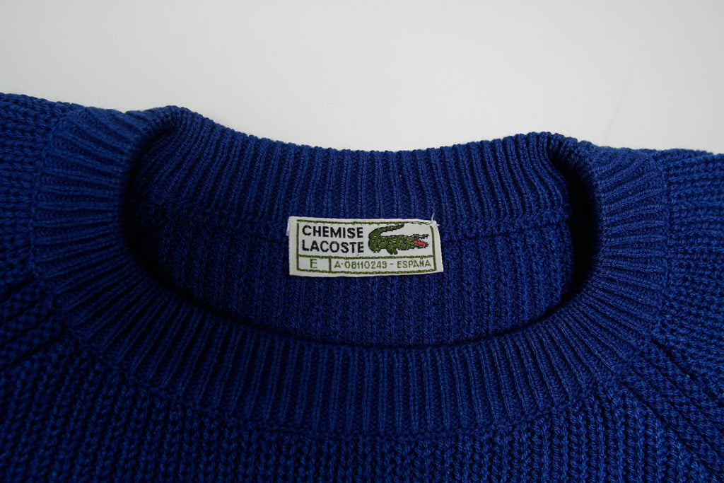 Vintage Lacoste Sweater | XL (cropped)