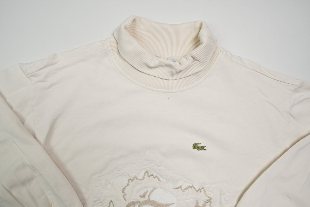 Vintage Lacoste Turtleneck Sweater | Wmns M / Men's XS