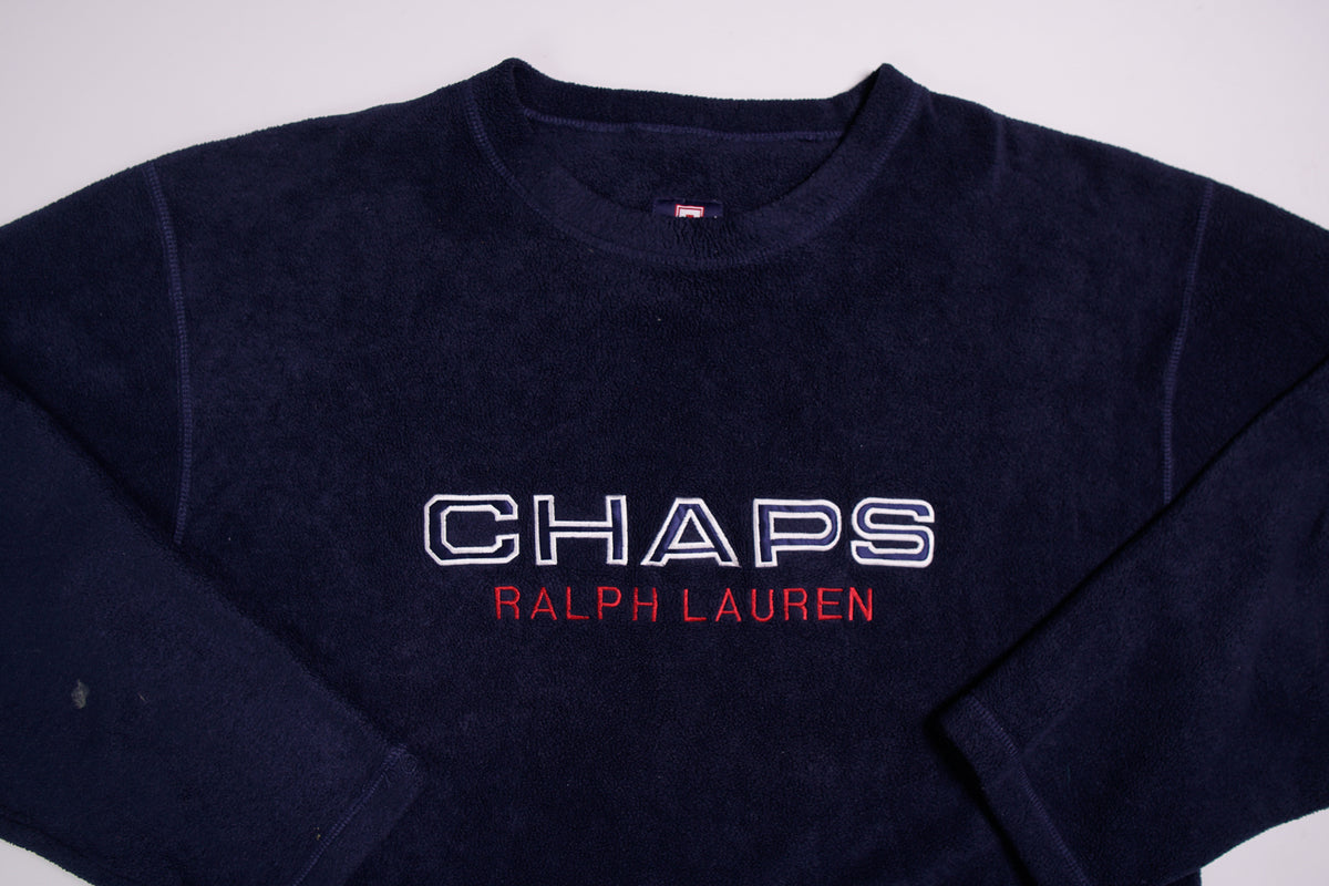 Vintage Chaps Ralph Lauren Fleece Sweater | XL