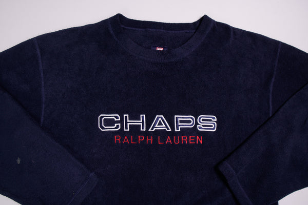 Vintage Chaps Ralph Lauren Fleece Sweater | XL
