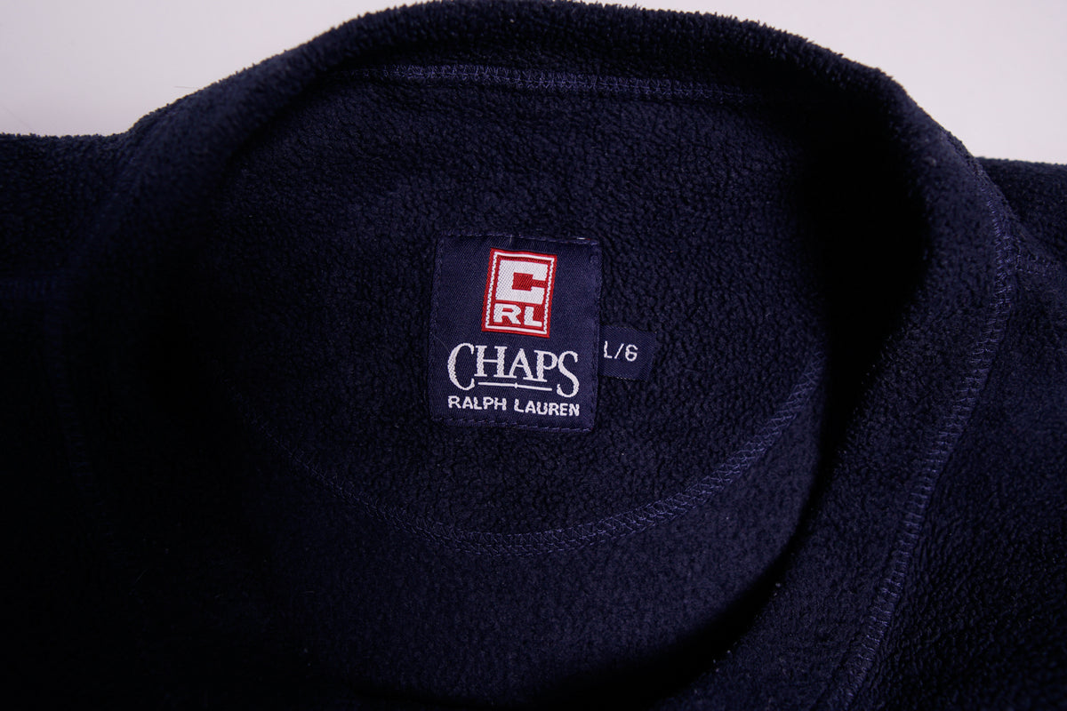 Vintage Chaps Ralph Lauren Fleece Sweater | XL