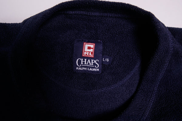Vintage Chaps Ralph Lauren Fleece Sweater | XL