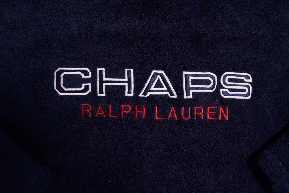 Vintage Chaps Ralph Lauren Fleece Sweater | XL