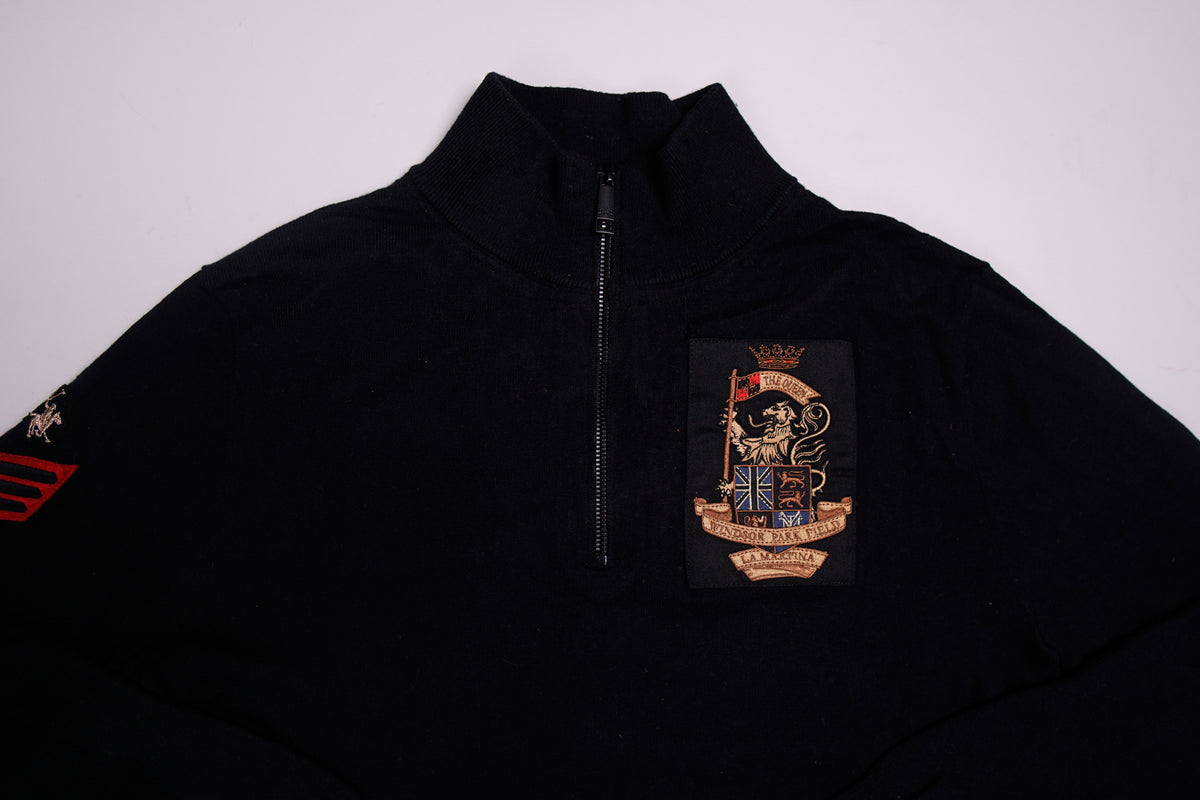La Martina Half-Zip Knit Sweater | M