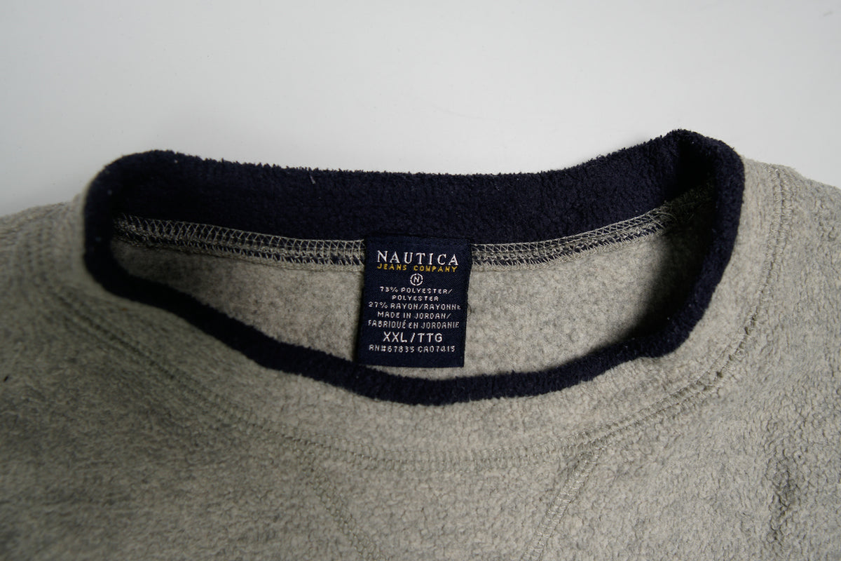 Vintage Nautica Jeans Fleecesweater | XXL