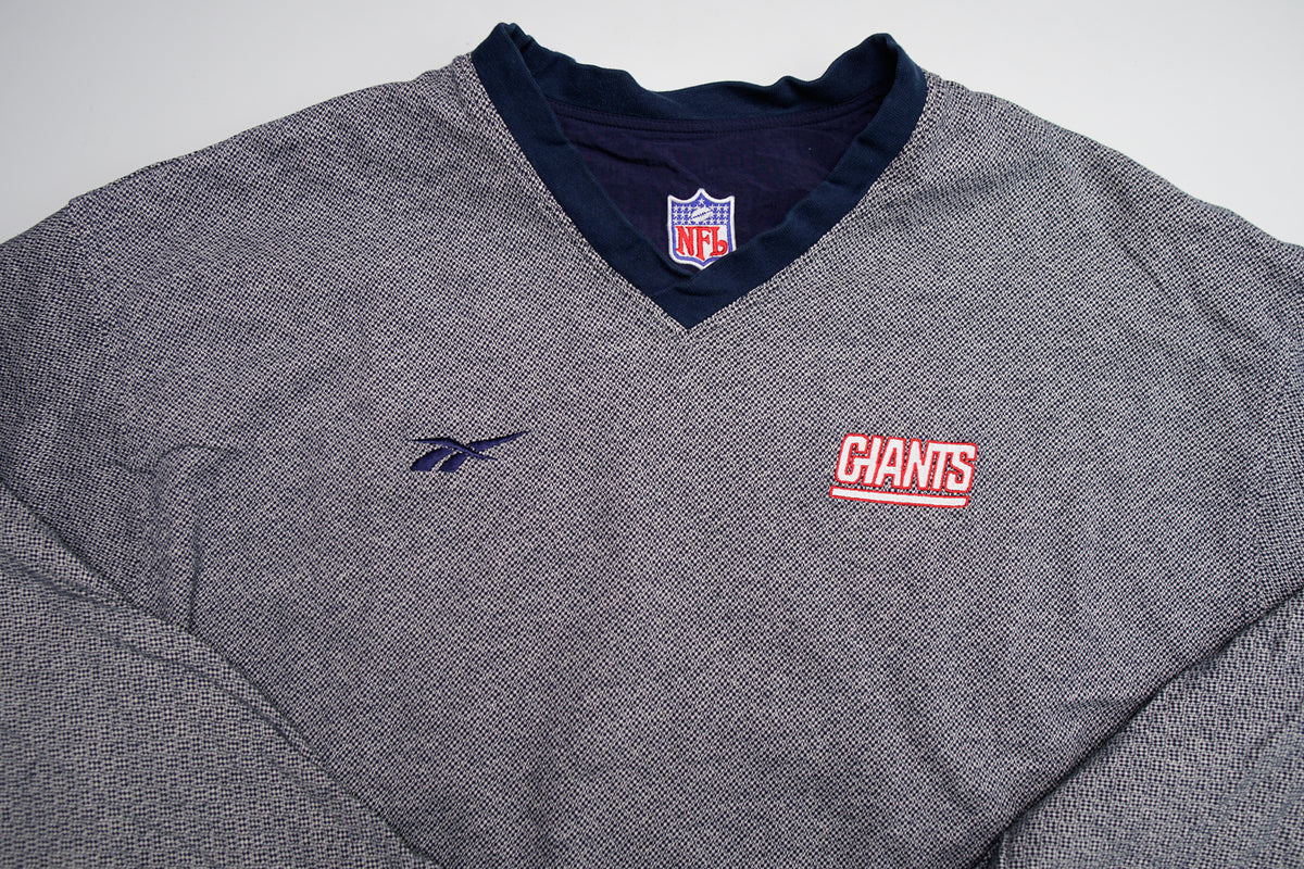 Vintage Reebok NFL Giants Reversible Sweater | L