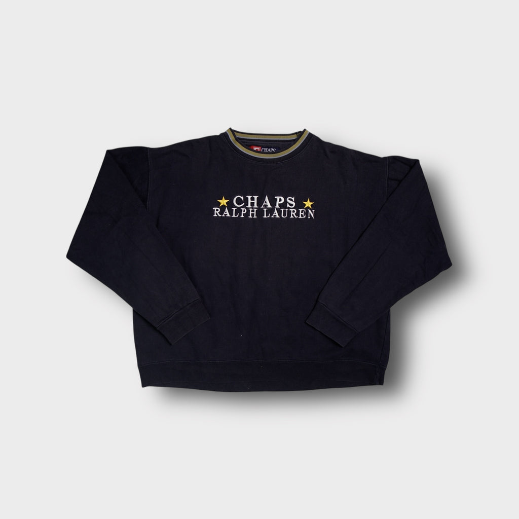 Vintage Chaps Ralph Lauren Sweater | Cropped M