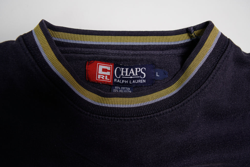 Vintage Chaps Ralph Lauren Sweater | Cropped M