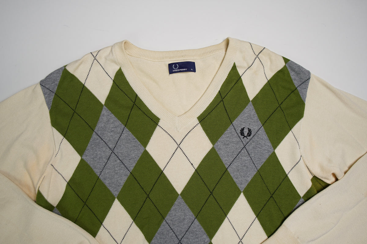 Fred Perry Knit Sweater | XL