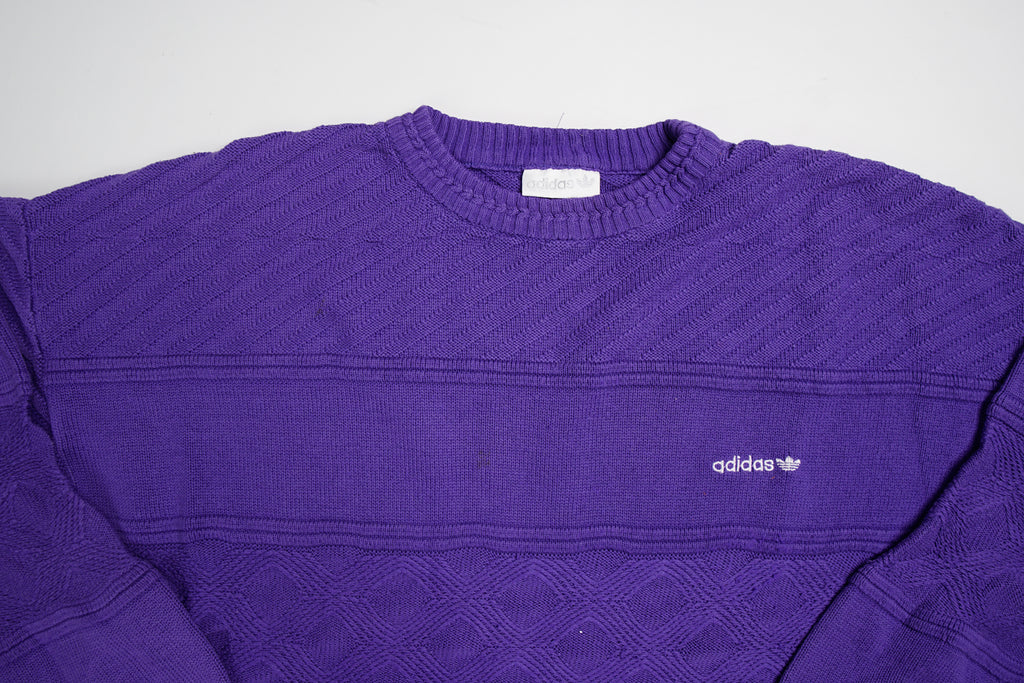 Vintage Adidas Knit Sweater | M