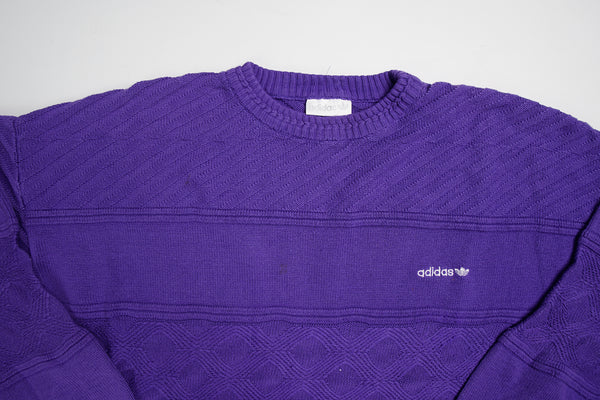 Vintage Adidas Knit Sweater | M