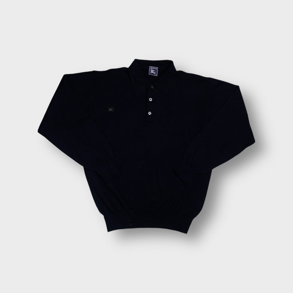 Vintage Burberry Polosweater | M
