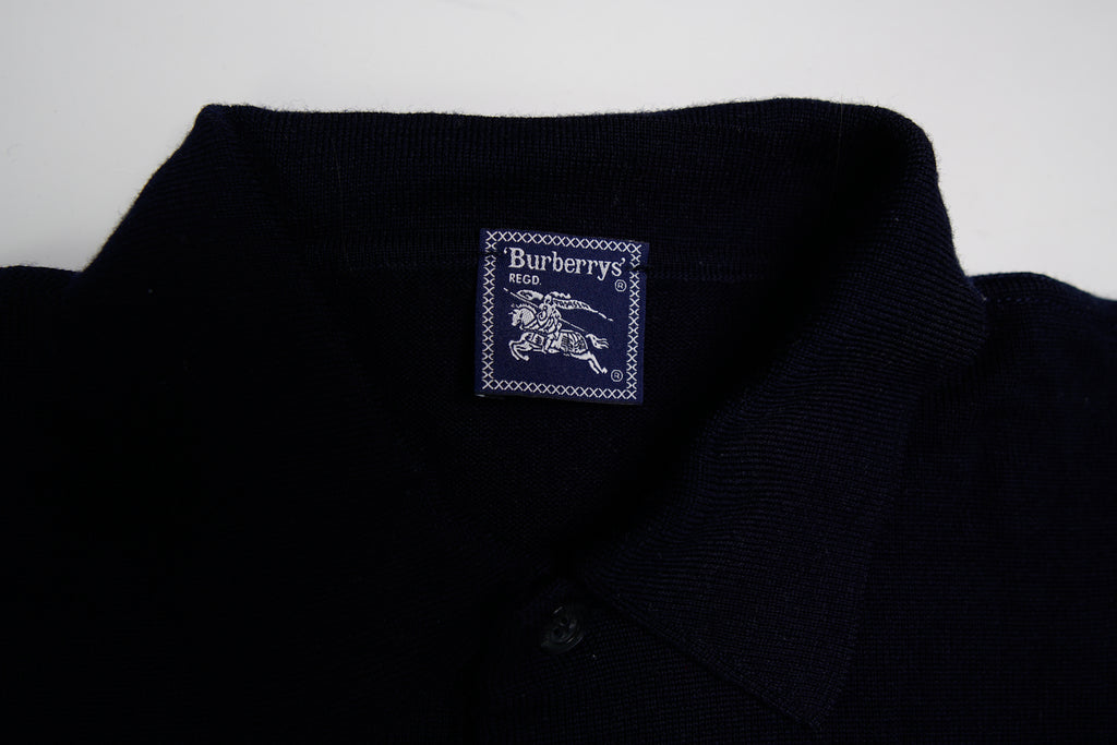 Vintage Burberry Polosweater | M