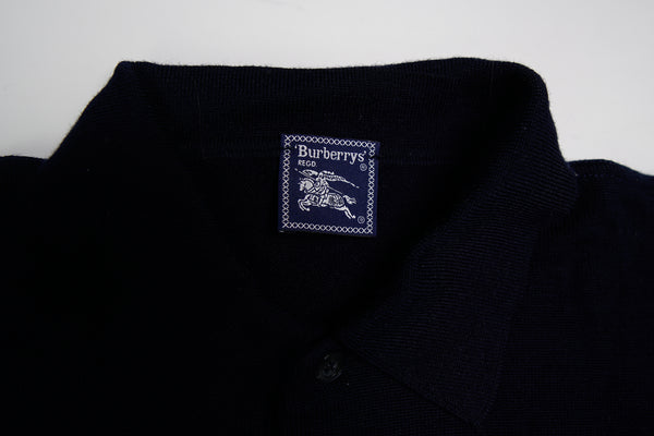 Vintage Burberry Polosweater | M