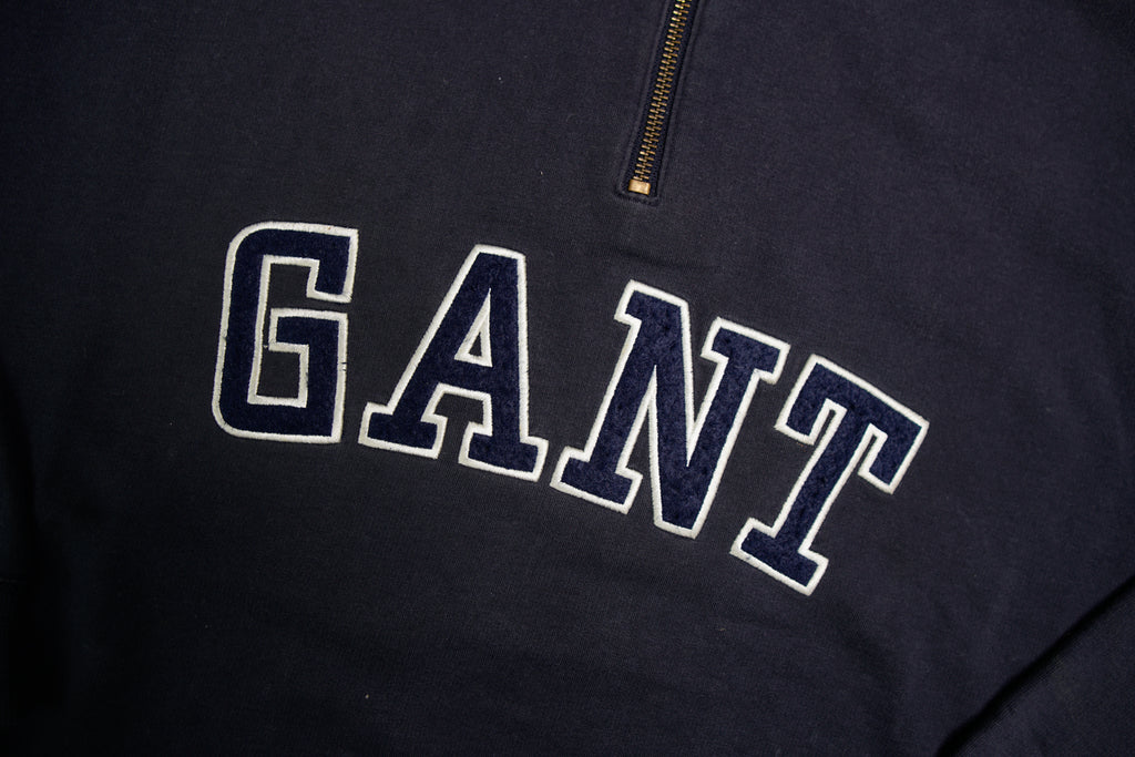 Vintage Gant Half-Zip Sweater | M