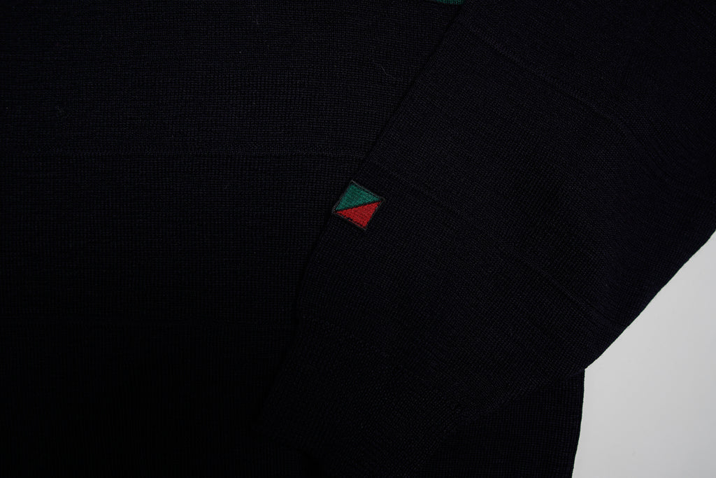 Vintage Red Green Knit Sweater | L