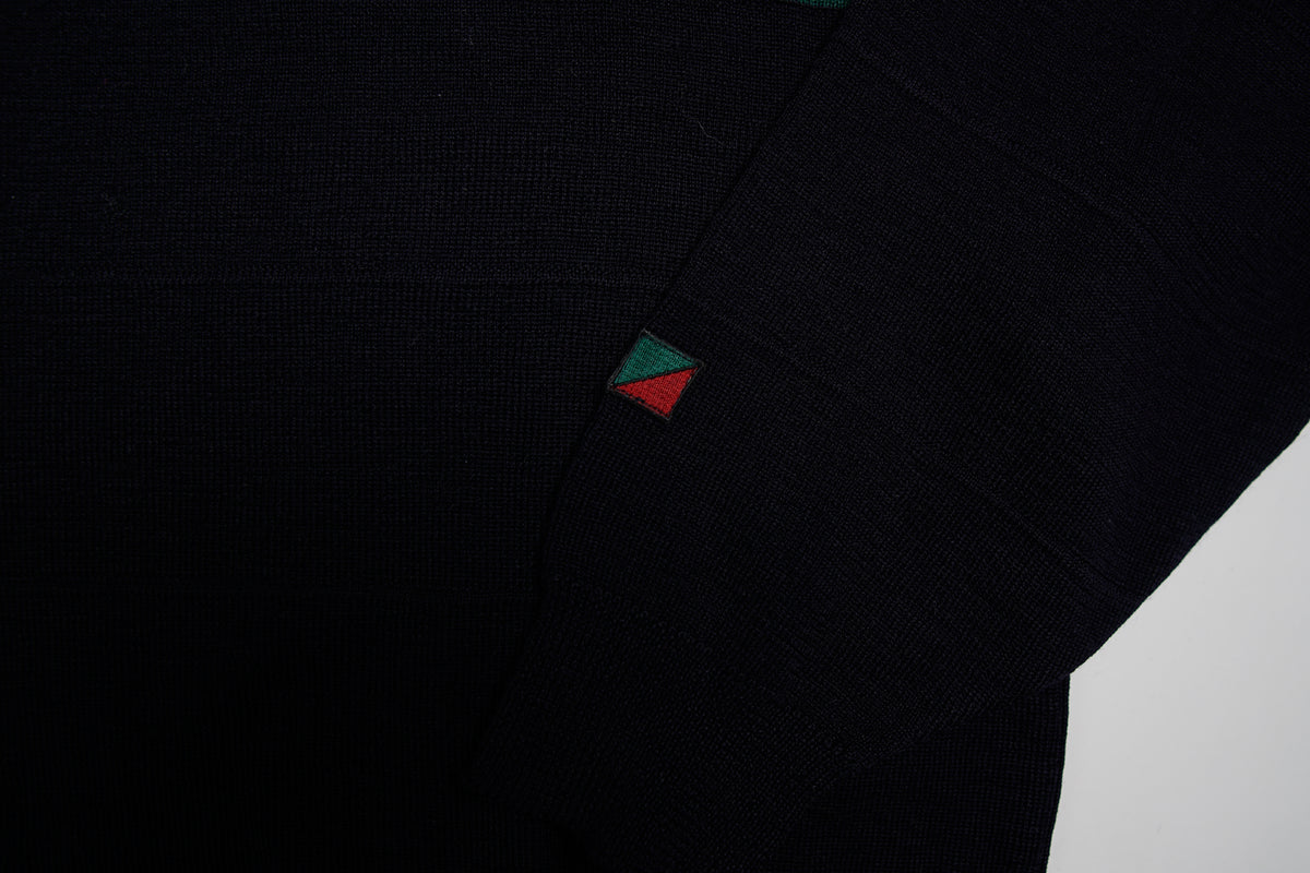 Vintage Red Green Knit Sweater | L