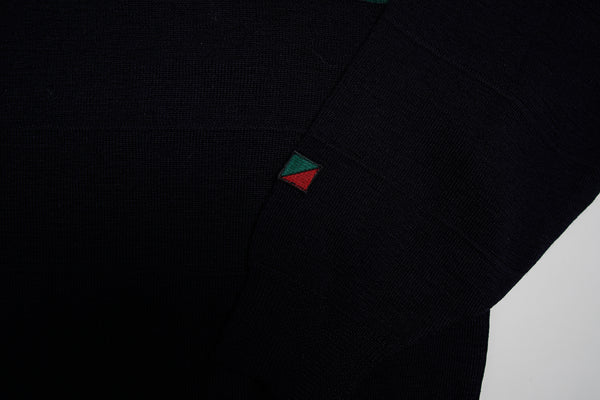 Vintage Red Green Knit Sweater | L