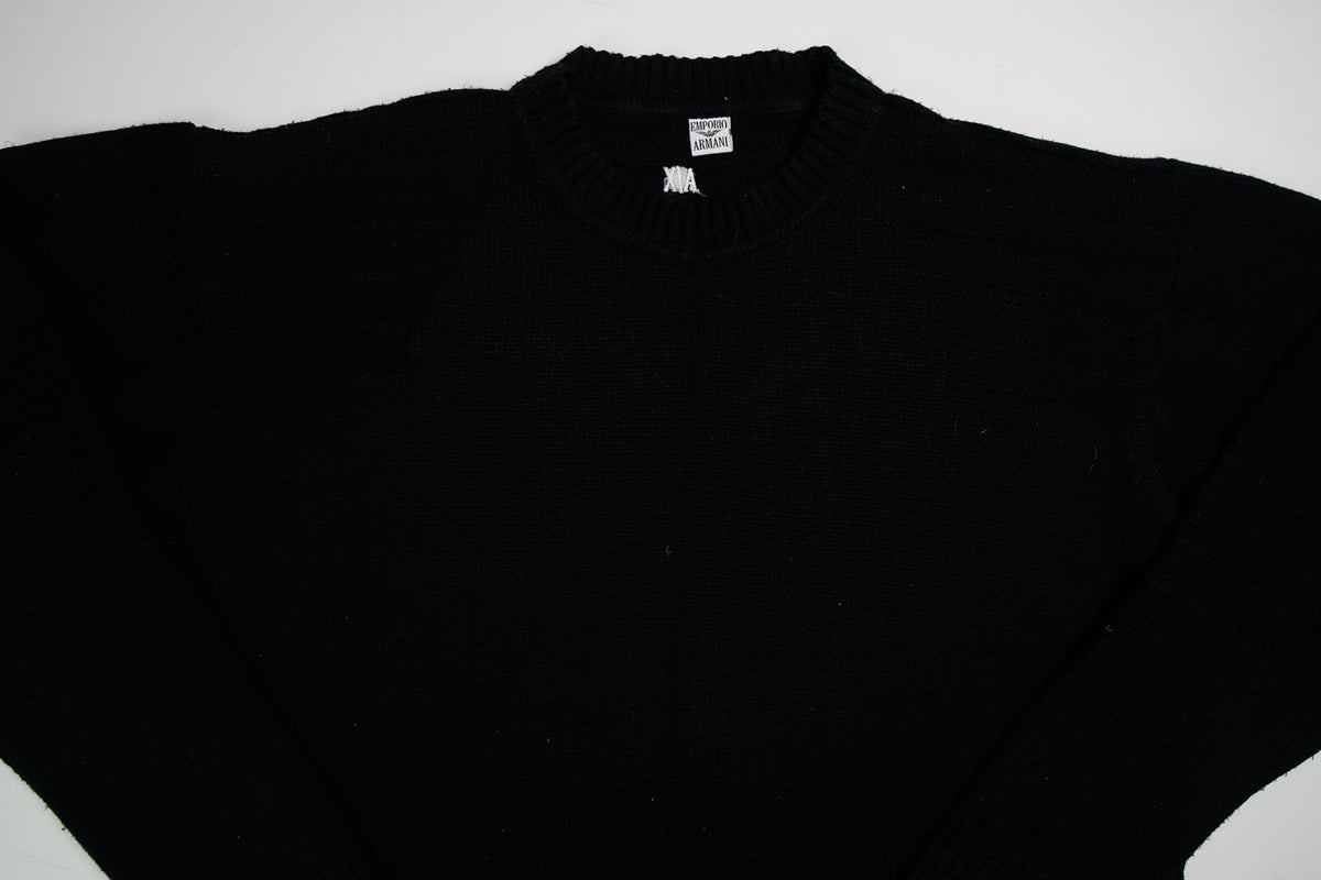 Vintage Emporio Armani Knit Sweater | XXL