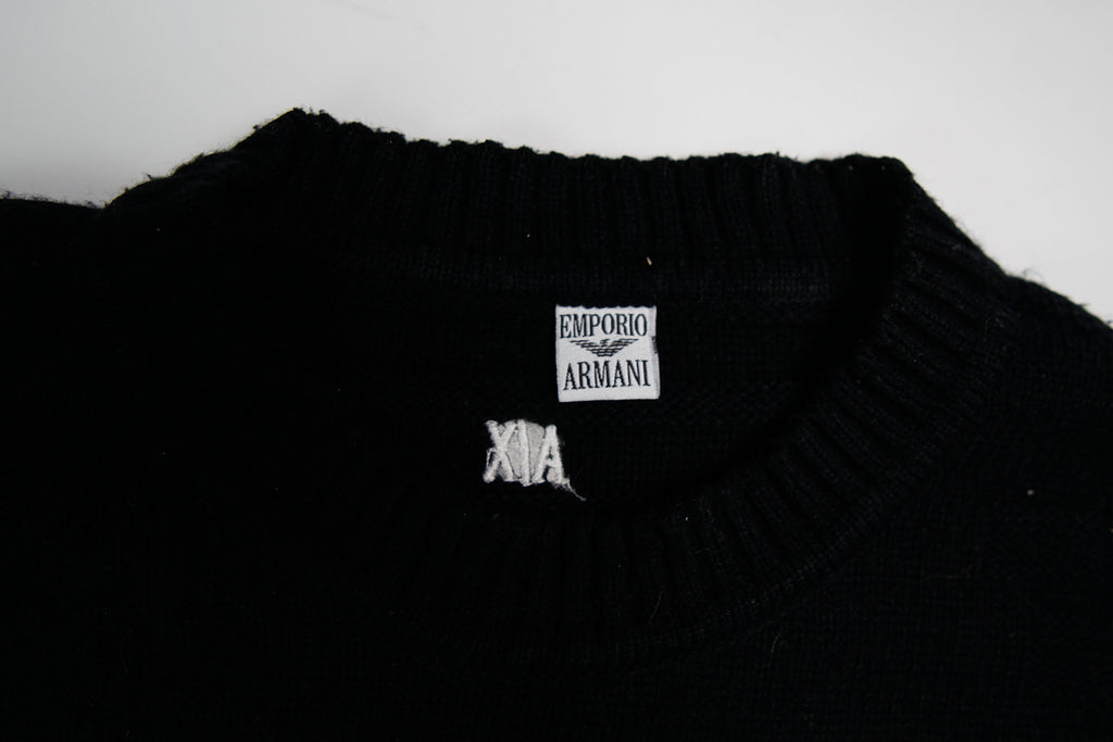 Vintage Emporio Armani Knit Sweater | XXL