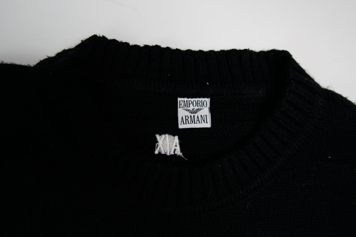 Vintage Emporio Armani Knit Sweater | XXL