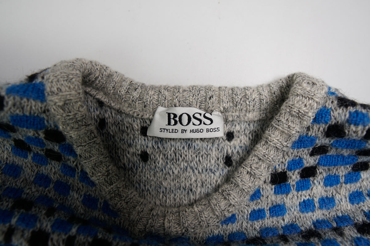 Vintage Hugo Boss Strickpullover | Damen S / Herren XS