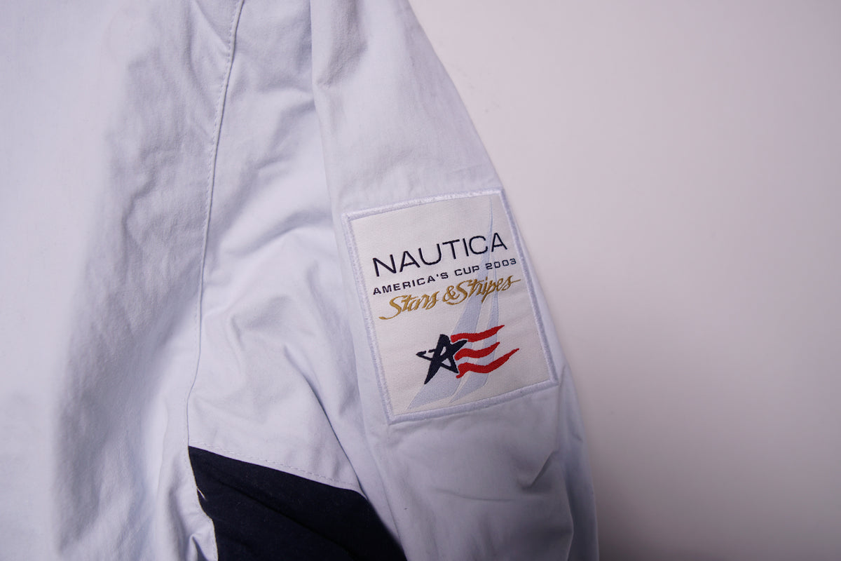 Vintage Nautica America's Cup 2003 Stars & Stripes Reversible Jacket | M