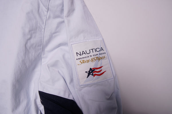 Vintage Nautica America's Cup 2003 Stars & Stripes Reversible Jacket | M