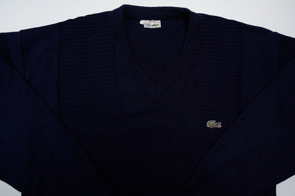 Vintage Lacoste Knit Sweater | XXL