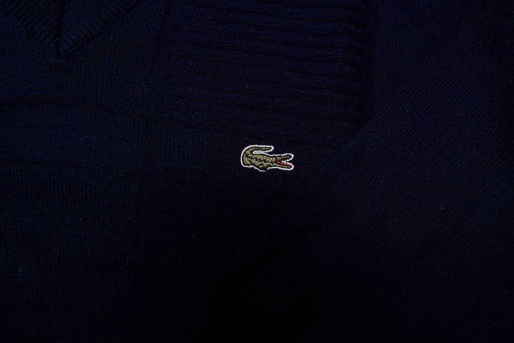 Vintage Lacoste Knit Sweater | XXL