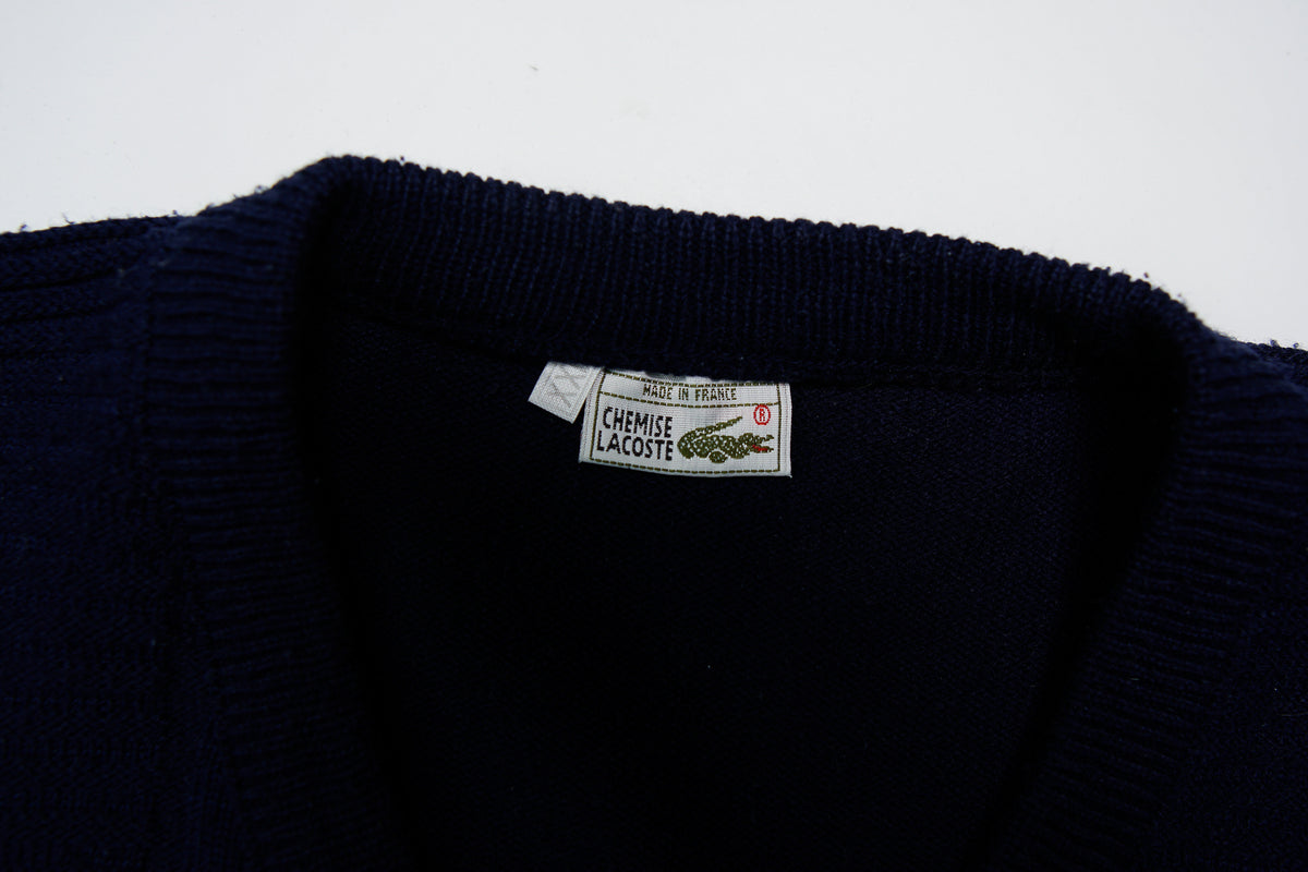 Vintage Lacoste Knit Sweater | XXL