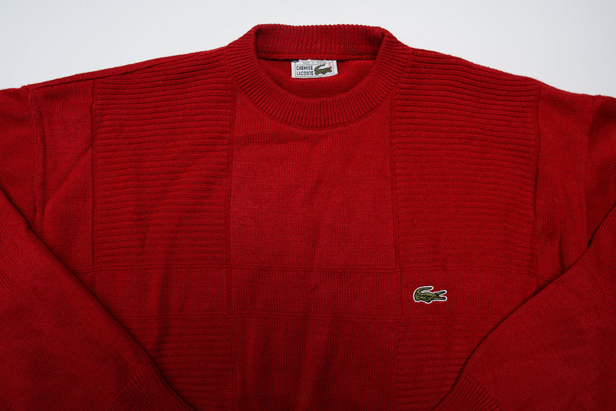 Vintage Lacoste Knit Sweater | L