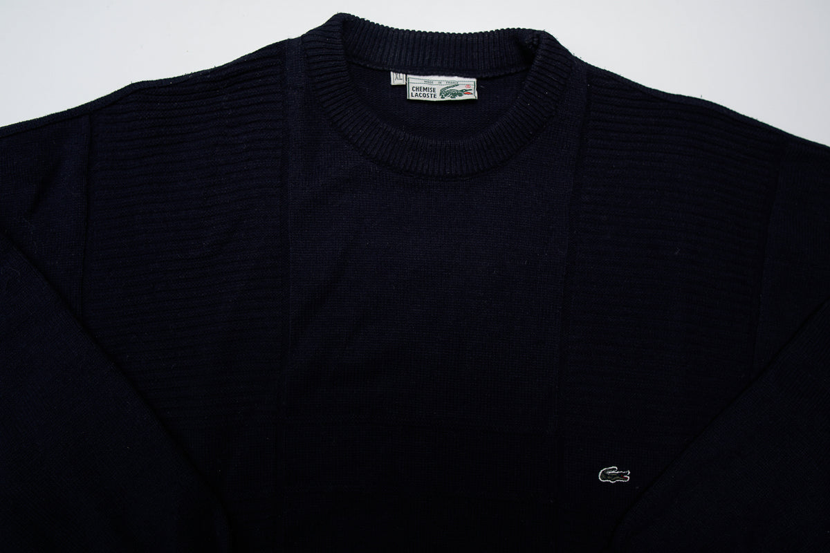 Vintage Lacoste Knit Sweater | XL