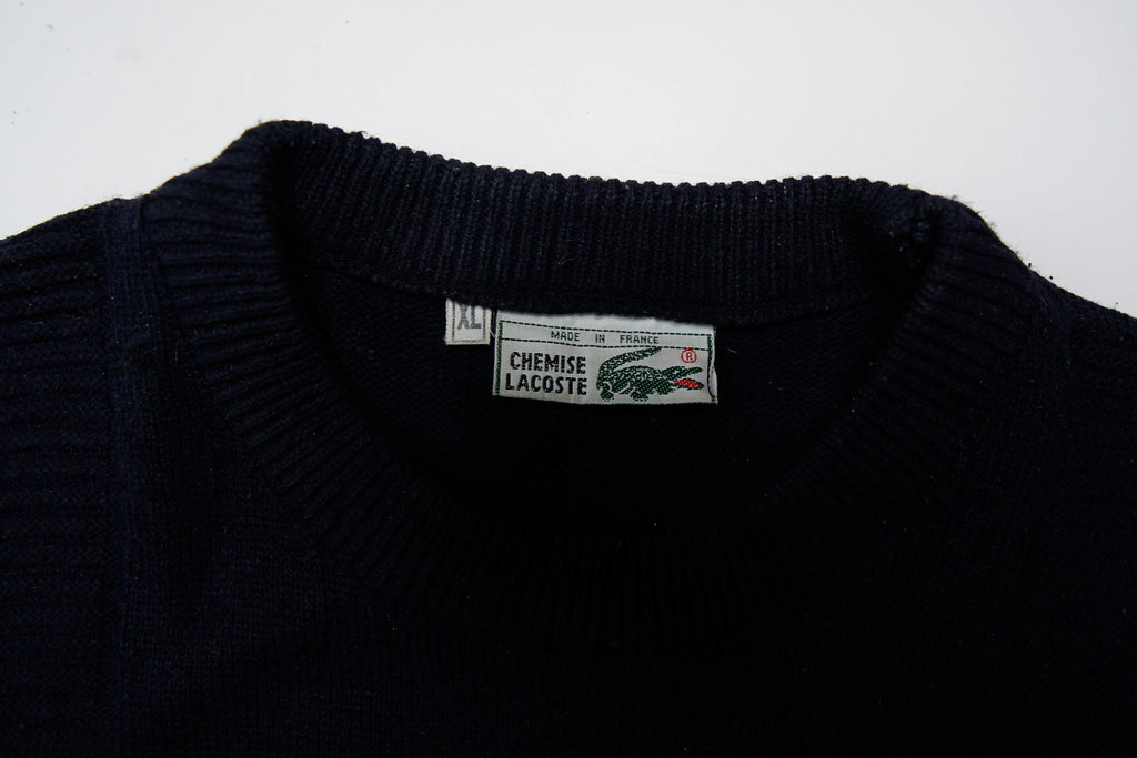 Vintage Lacoste Knit Sweater | XL
