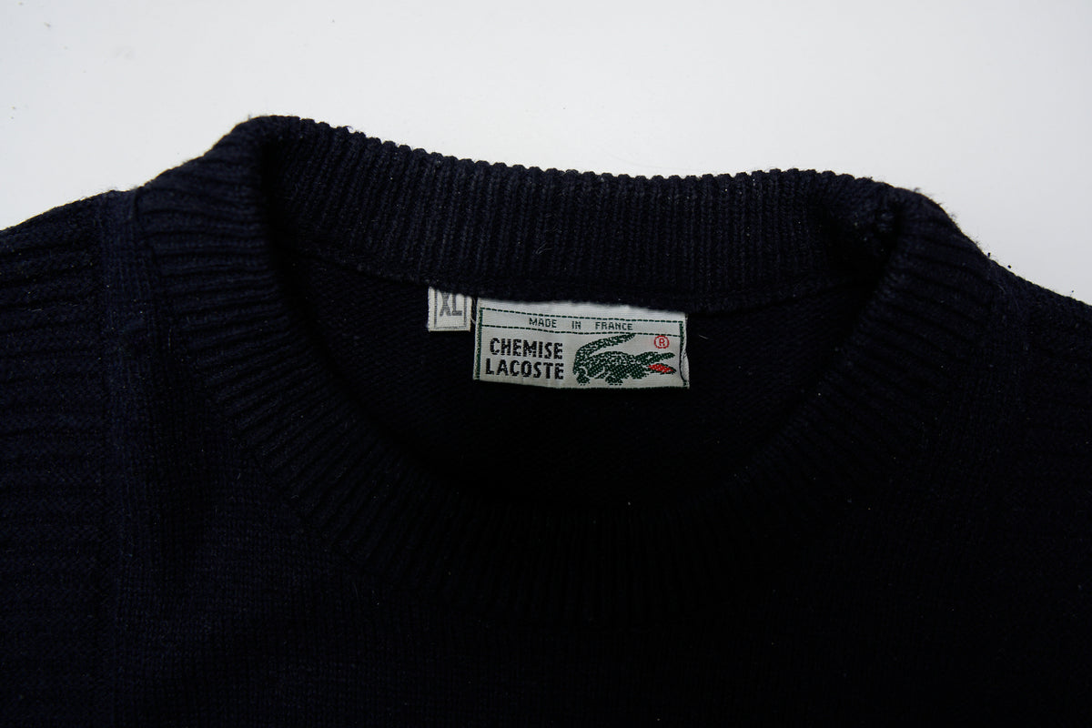 Vintage Lacoste Knit Sweater | XL