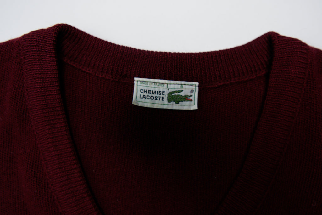Vintage Lacoste Knit Sweater | L