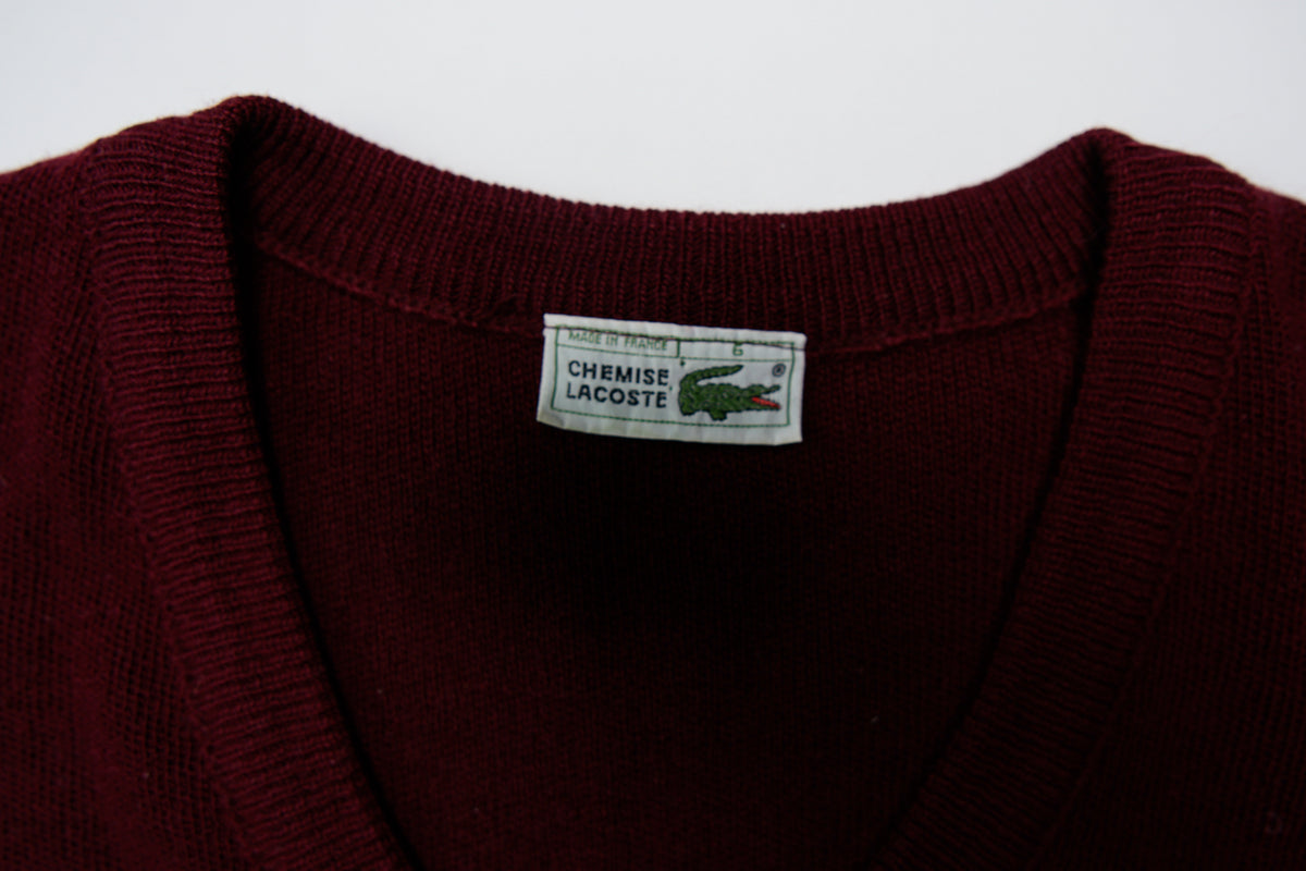 Vintage Lacoste Knit Sweater | L
