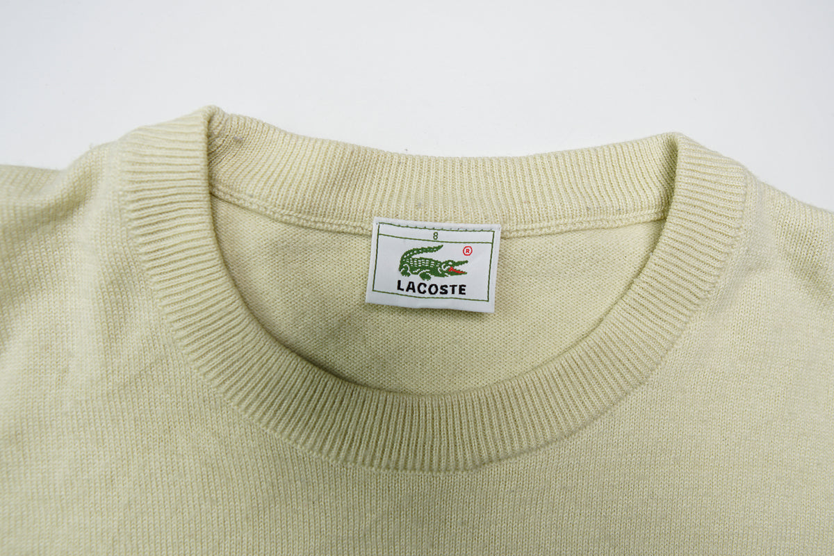 Vintage Lacoste Knit Sweater | XL