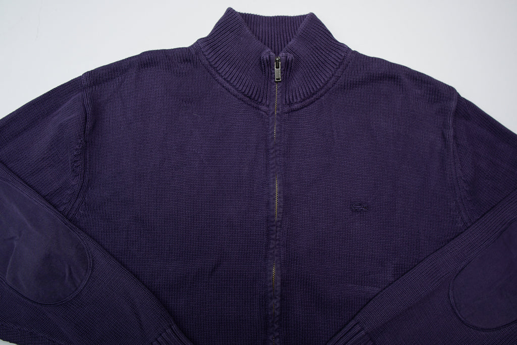 Lacoste Vintage Washed Knit Jacket  | L