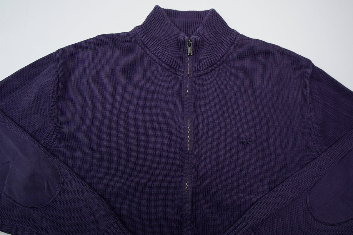 Lacoste Vintage Washed Knit Jacket  | L