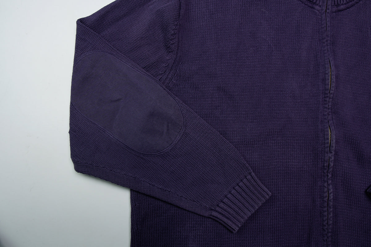 Lacoste Vintage Washed Knit Jacket  | L