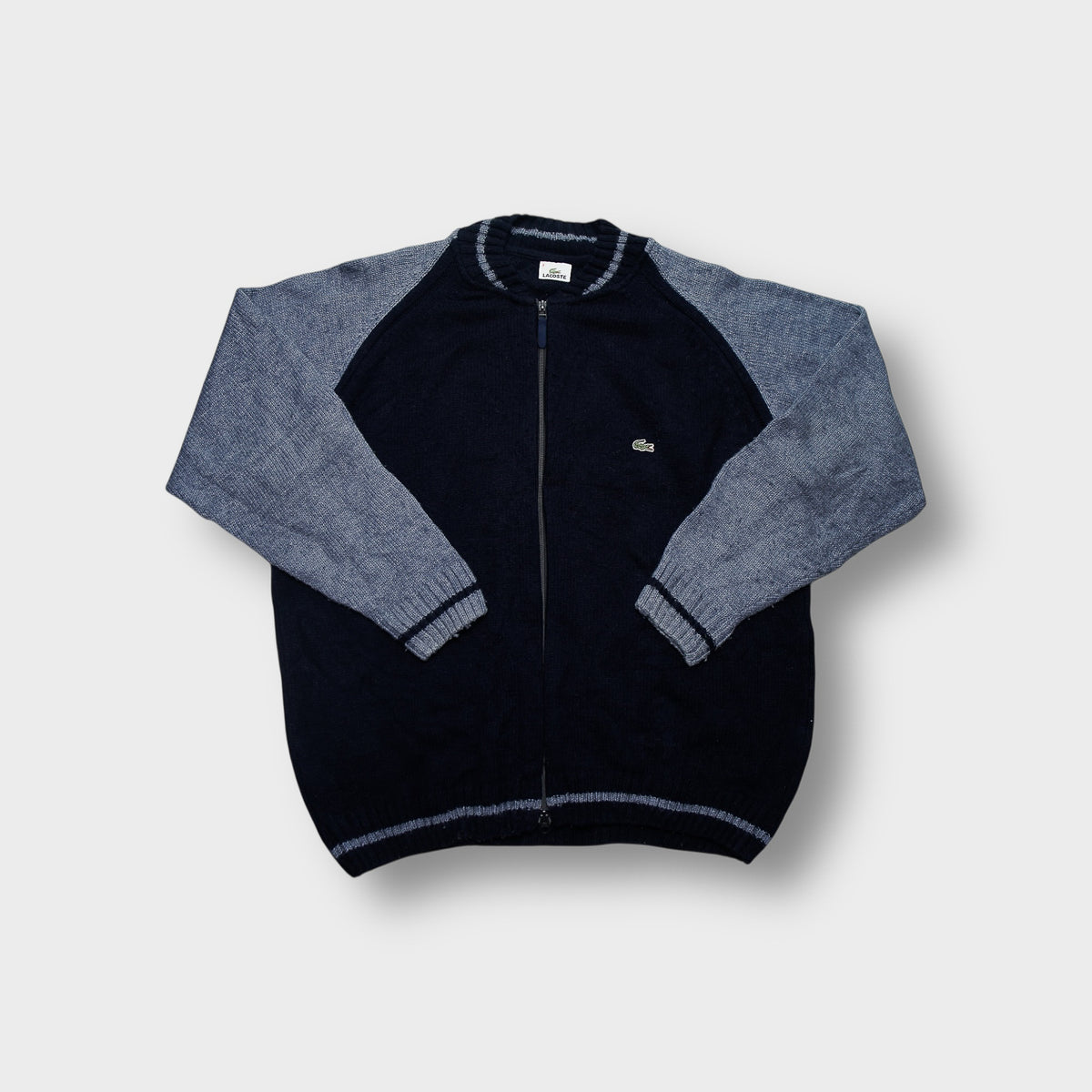Vintage Lacoste Knit Jacket | XXL