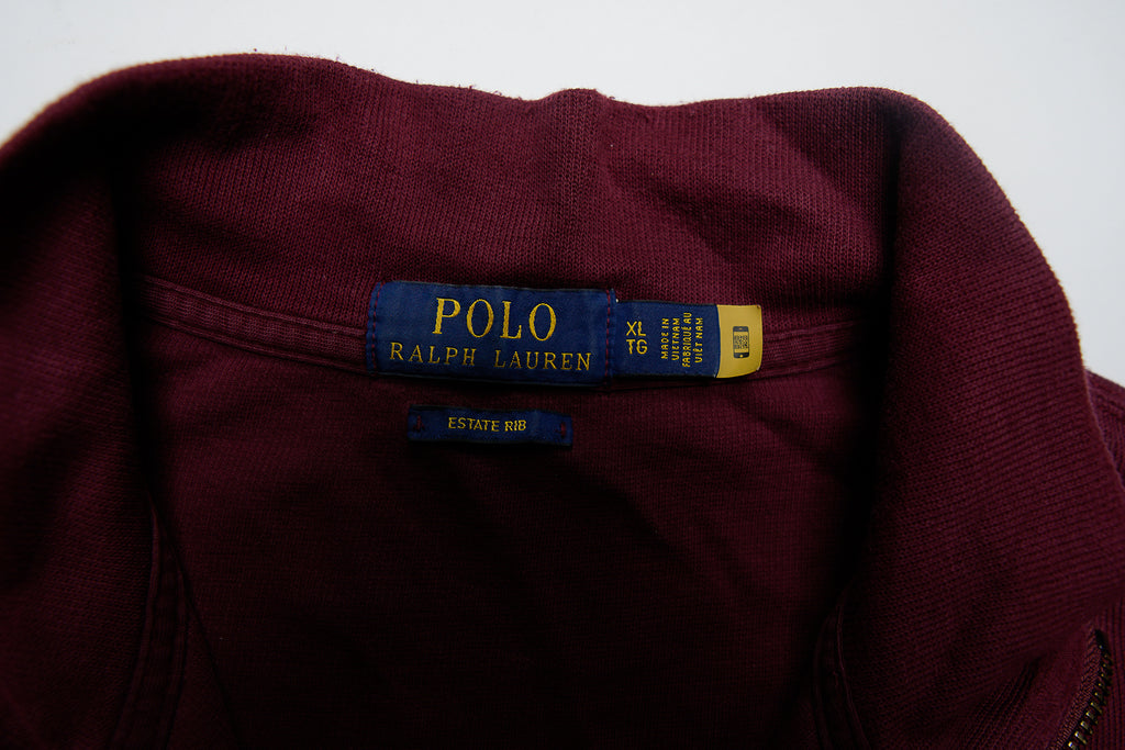 Ralph Lauren Quarter Zip Sweater | XL