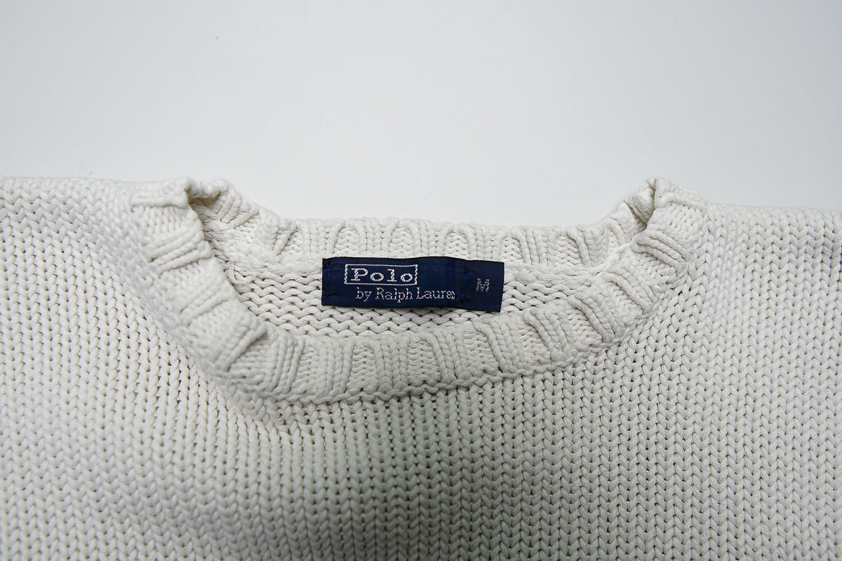 Ralph Lauren USA Flag Knit Sweater | Wmns M