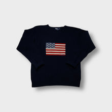 Load image into Gallery viewer, Ralph Lauren USA Flag Knit Sweater | Wmns XL / Men's S