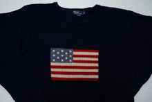 Load image into Gallery viewer, Ralph Lauren USA Flag Knit Sweater | Wmns XL / Men's S