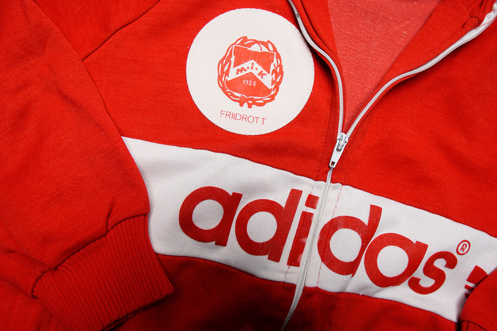 Vintage Adidas Mälarhöjden Sweden Trainingsjacke | Damen XXS