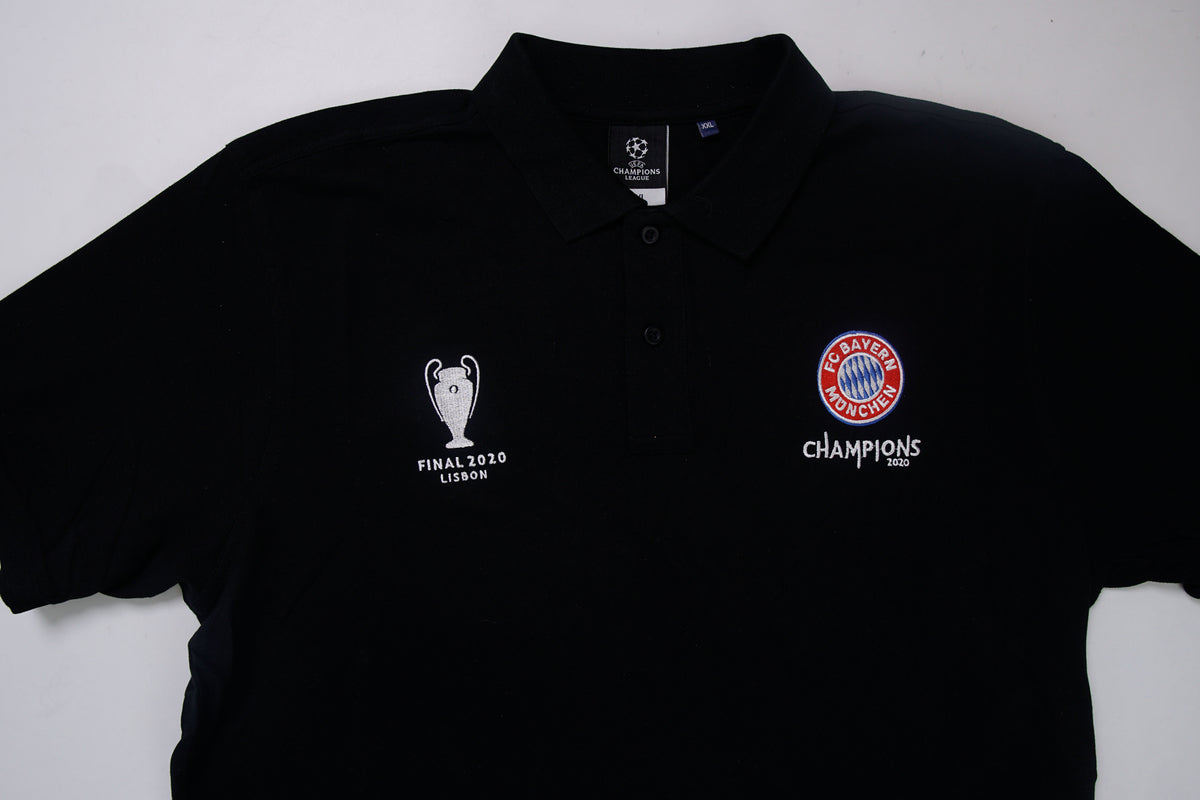 Vintage FC Bayern München Champions League 2020 Poloshirt | XXL